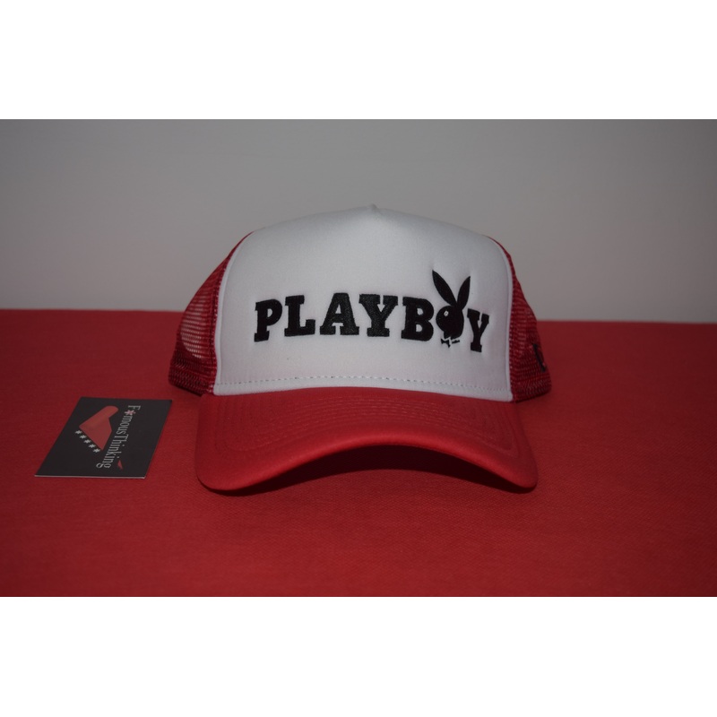 Playboy X New Era Red Mesh Snapback 9Forty