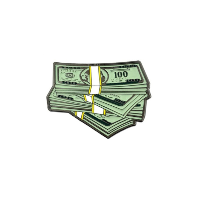 $100 Bands Fitted Hat Pin
