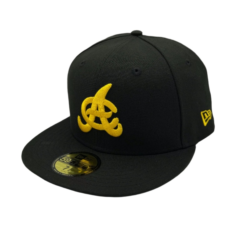Aguilas Cibaeas New Era 59FIFTY Fitted Hat  Black Authentic LIDOM Cap