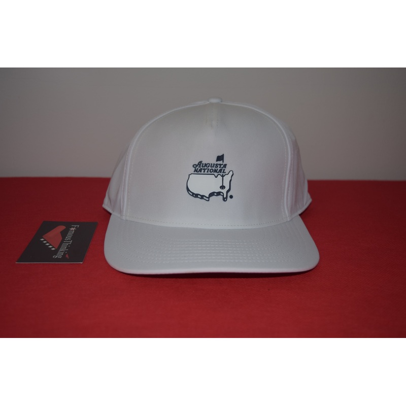 Masters Augusta National ANGC White Logo Snapback By American Needle
