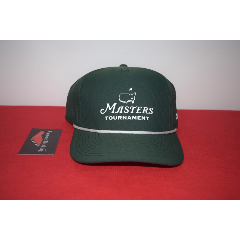 Masters Tournament 2023 Script Snapback Rope Hat By American Needle