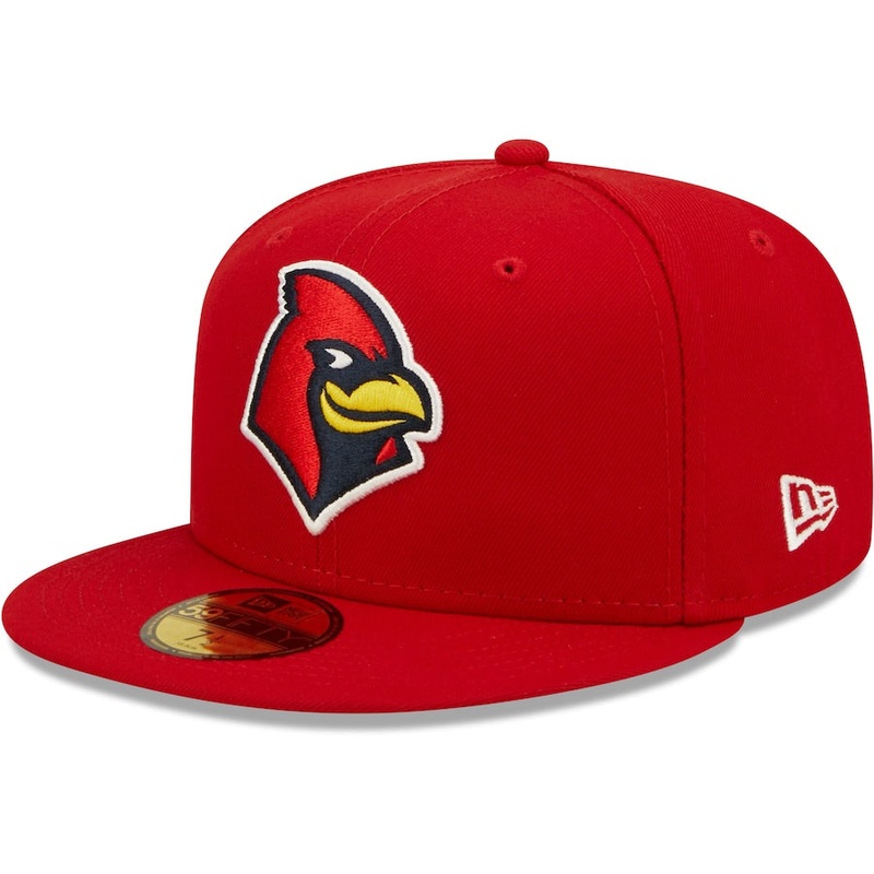 New Era Memphis Redbirds Red Authentic Collection Team Alternate 59FIFTY Fitted Hat