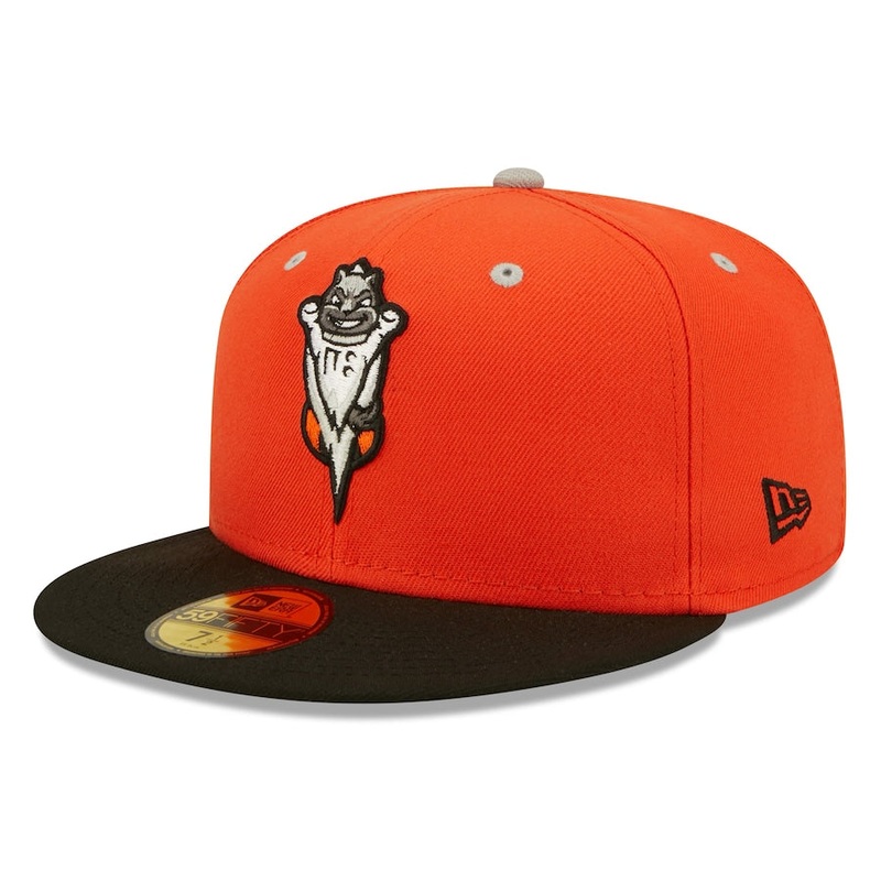 New Era Richmond Flying Squirrels Orange Theme Night 59FIFTY Fitted Hat