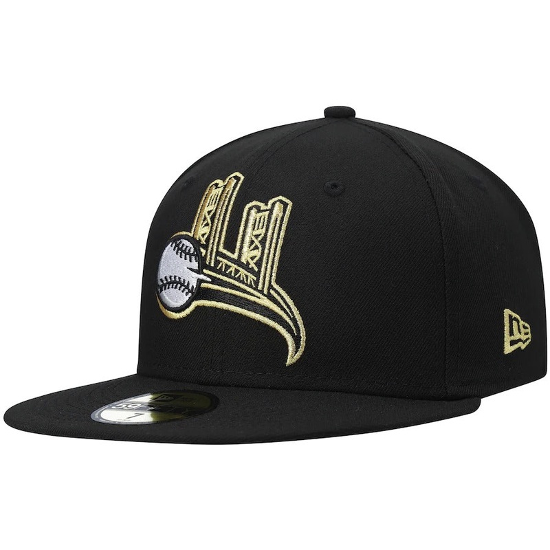 New Era Sacramento River Cats Black Authentic Collection Team Alternate 59FIFTY Fitted Hat