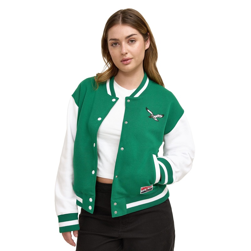 Philadelphia Eagles Throwback Fleece Women’s Jacket
