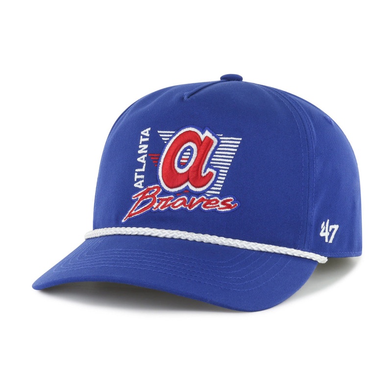 MLB Atlanta Braves ’47 Splint Hitch Snapback Hat – Blue