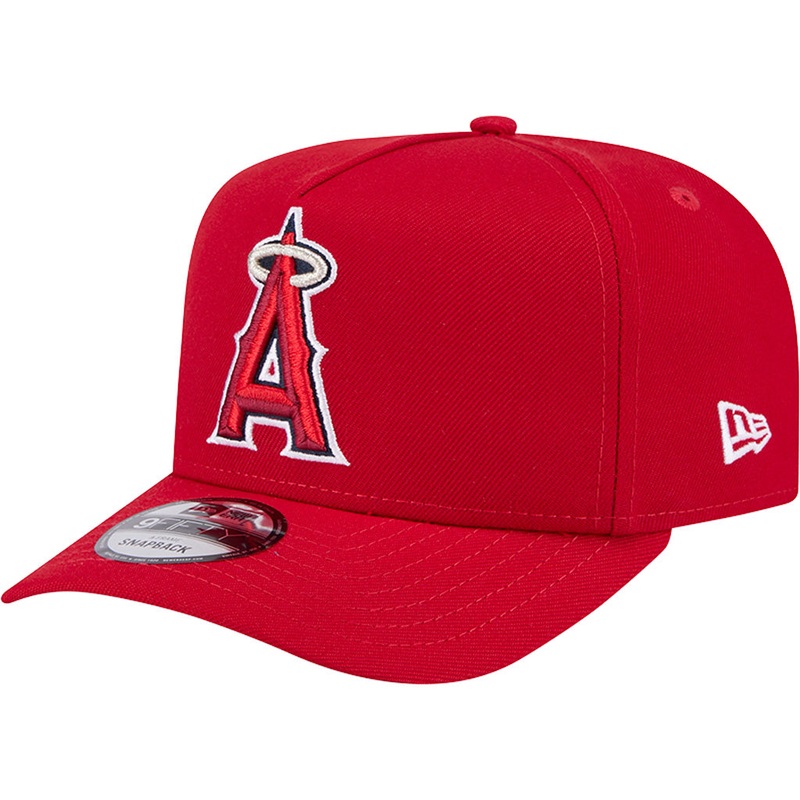 MLB Los Angeles Angels New Era OTC 9FIFTY A-Frame Hat – Red