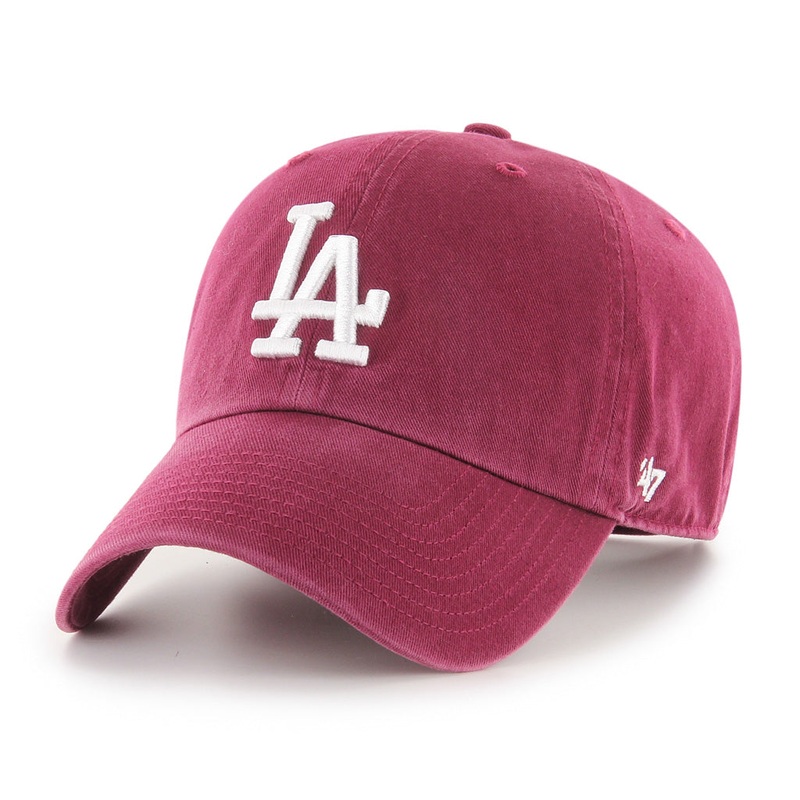 MLB Los Angeles Dodgers ’47 Cardinal Clean Up Hat – Maroon