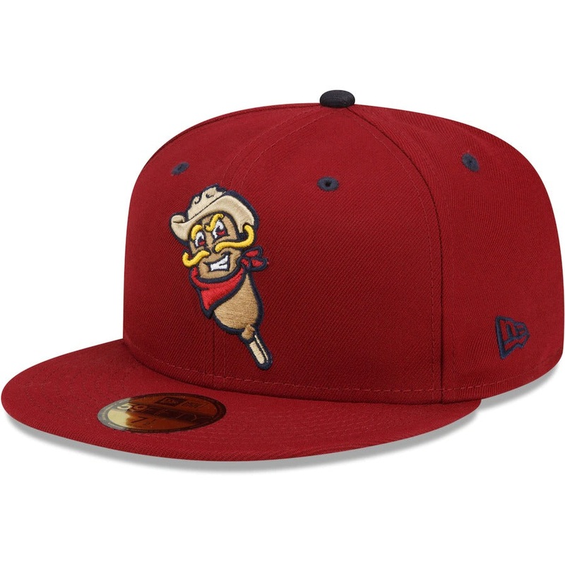 New Era Frisco RoughRiders Maroon Theme Night 59FIFTY Fitted Hat