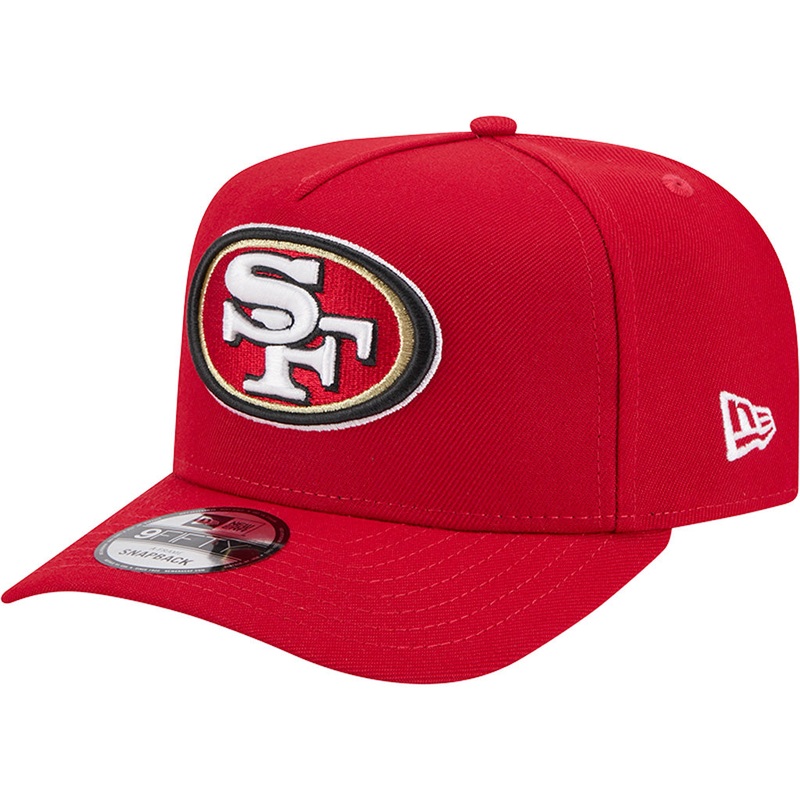 NFL San Francisco 49ers New Era OTC 9FIFTY A-Frame Hat – Red