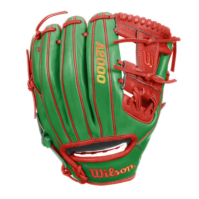 Wilson A2000 1786 11.5″ Infield Baseball Glove Mexican Flag Right Hand Thrower