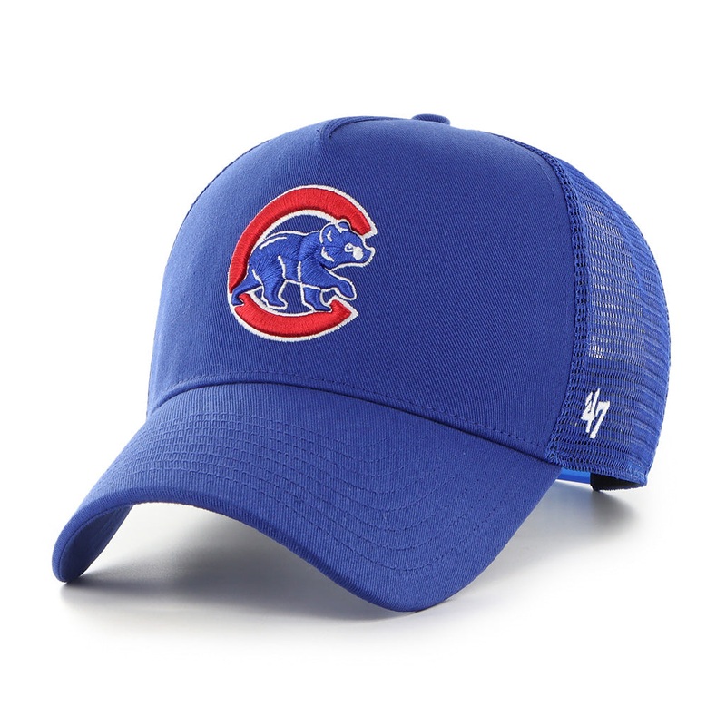 MLB Chicago Cubs ’47 Ballpark Offside Snapback Trucker Hat – Blue