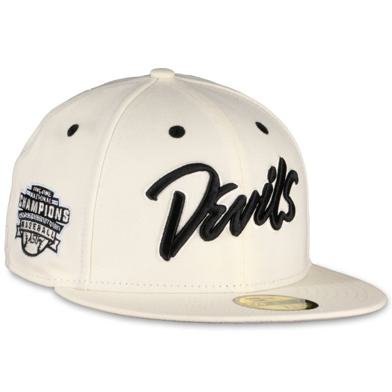 New Era Arizona State Sun Devils White Ivory Box Score 2023 59FIFTY Fitted Hat
