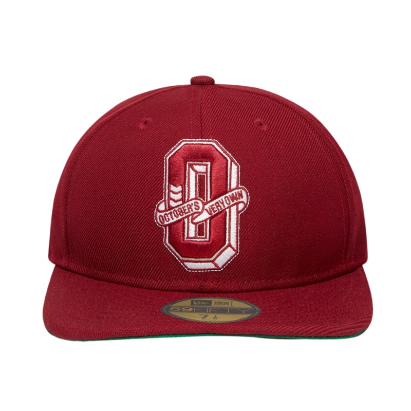 New Era x OVO Varsity Logo Maroon 59FIFTY Fitted Hat