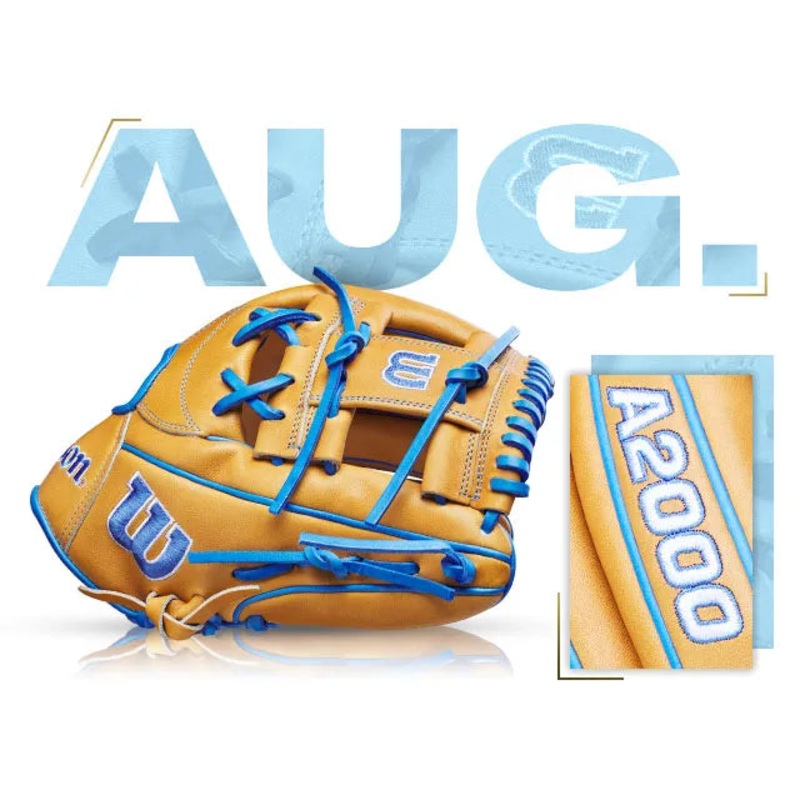 Wilson A2000 GOTM AUG 2022 Tan Blue