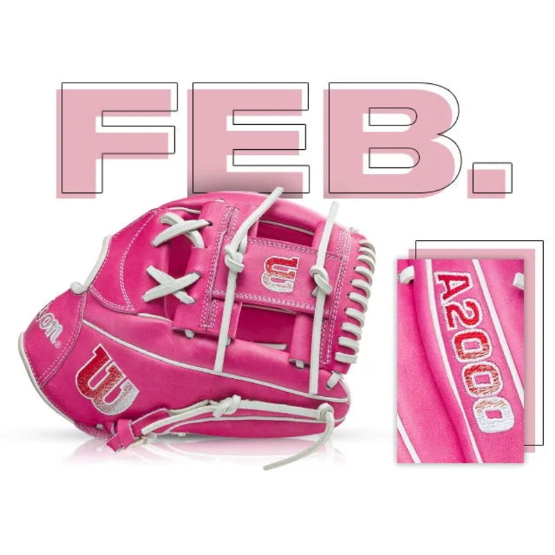 Wilson A2000 GOTM FEB 2023 Pink