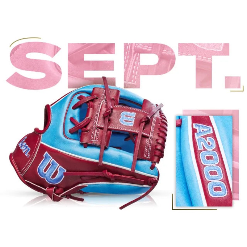 Wilson A2000 GOTM SEP 2022 Blue Burgund