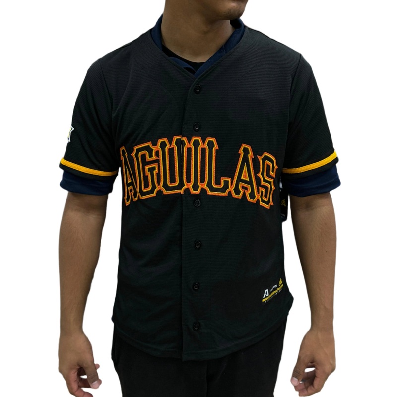 2023 Titanes del Caribe Official Aguilas Jersey – Black