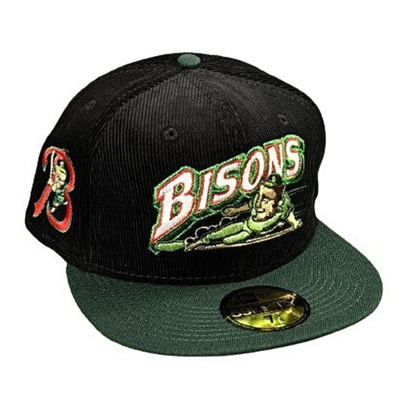 New Era Buffalo Bison ‘Pelicana Chicken’ Corduroy 59FIFTY Fitted Hat
