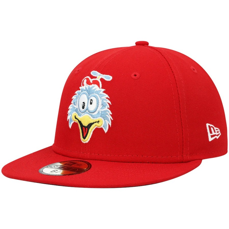New Era Hartford Yard Goats Red Theme Night 59FIFTY Fitted Hat