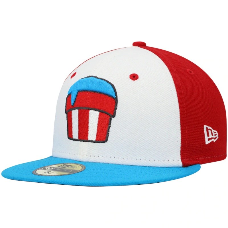 New Era Lehigh Valley IronPigs White Theme Night 59FIFTY Fitted Hat