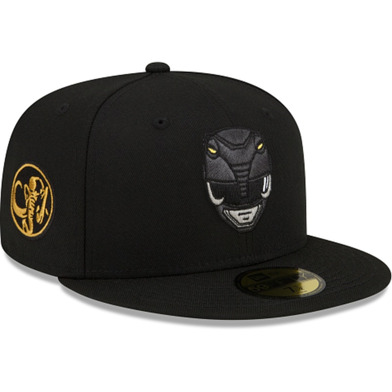 New Era  Mighty Morphin Power Rangers Black Ranger 2022 59FIFTY Fitted Hat