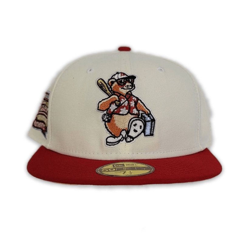 New Era Off White Asheville Tourists Hometown Collection 59FIFTY Fitted