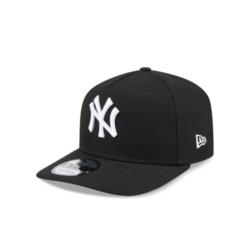New York Yankees New Era 9FIFTY A-Frame POLY 24187 Snapback Hat  Black