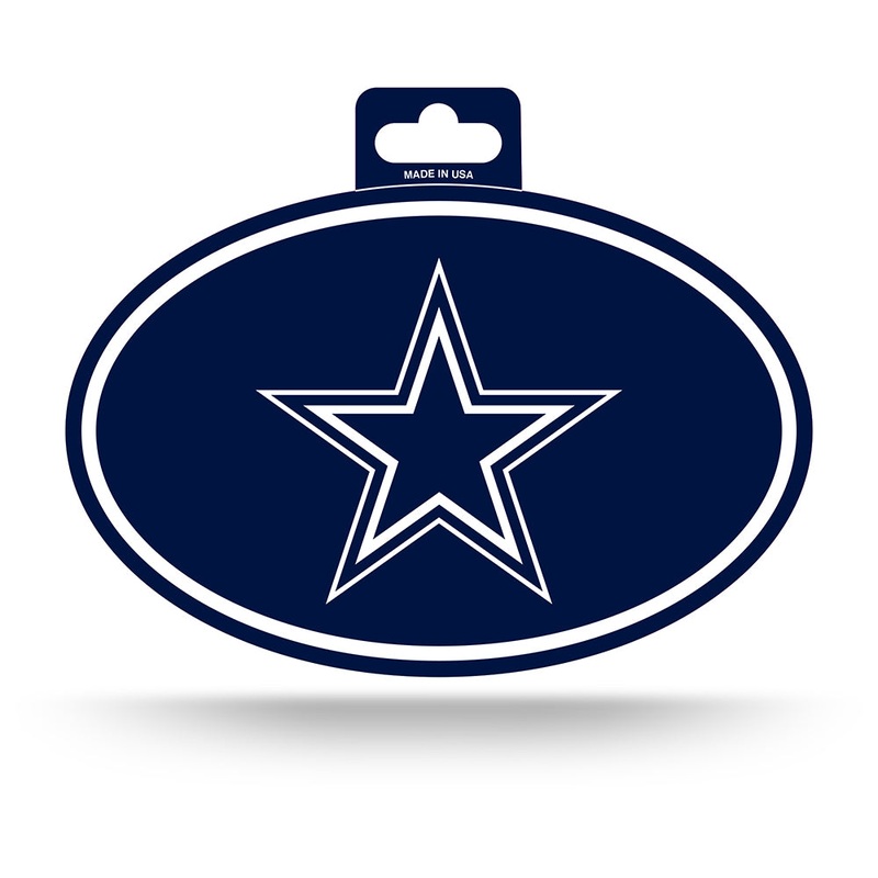 NFL Dallas Cowboys Rico Oval Logo Sticker