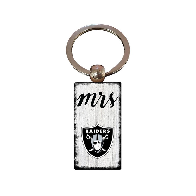 NFL Las Vegas Raiders Fan Creations Mrs Keychain