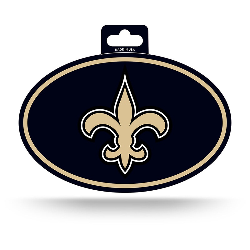 NFL New Orleans Saints Rico Oval Logo Sticker