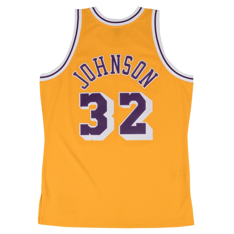 NBA Los Angeles Lakers Magic Johnson Mitchell & Ness ’84 Retro Swingman Jersey