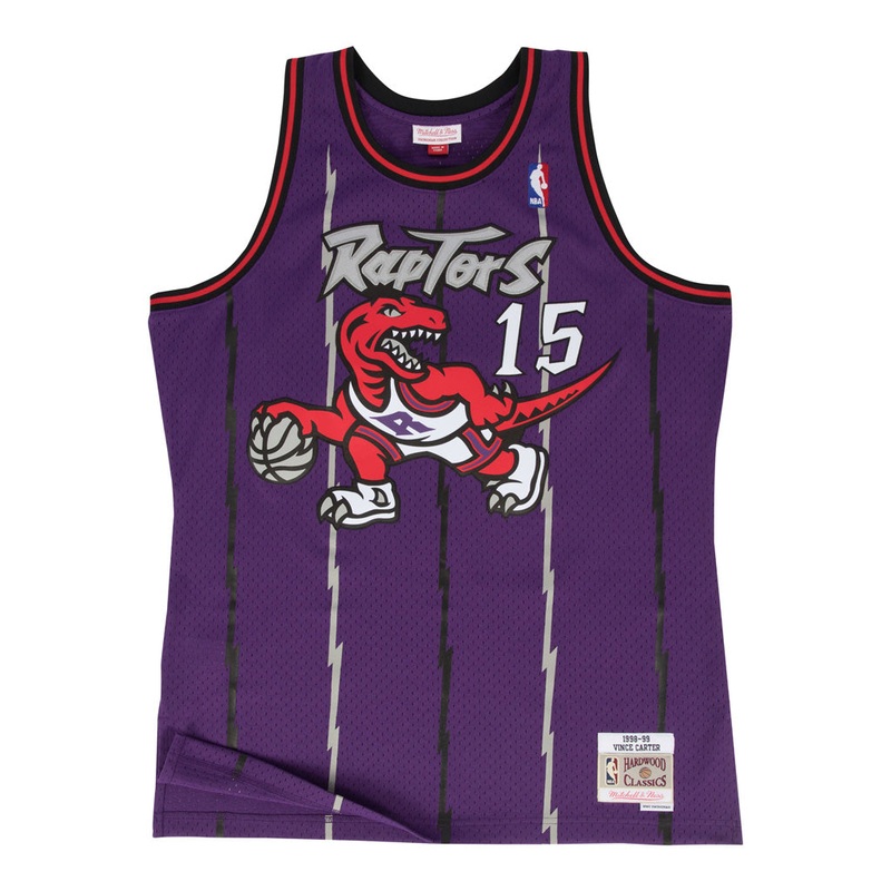 NBA Toronto Raptors Vince Carter Mitchell & Ness ’98 Retro Swingman Jersey