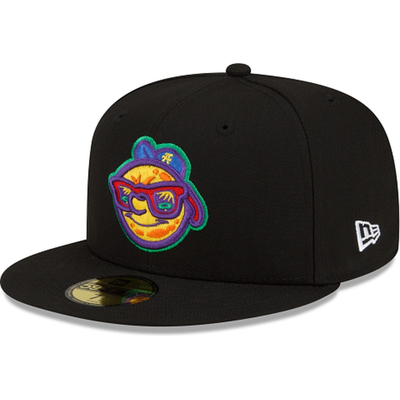 New Era  Asheville Tourists Pitch Black 2022 59FIFTY Fitted Hat