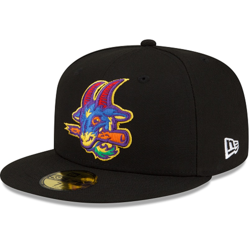 New Era  Hartford Yard Goats Pitch Black 2022 59FIFTY Fitted Hat