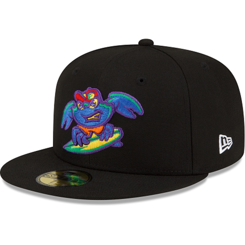 New Era  Lakewood Blueclaws Pitch Black 2022 59FIFTY Fitted Hat