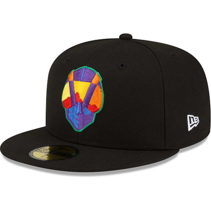 New Era  Las Vegas Aviators Pitch Black 2022 59FIFTY Fitted Hat