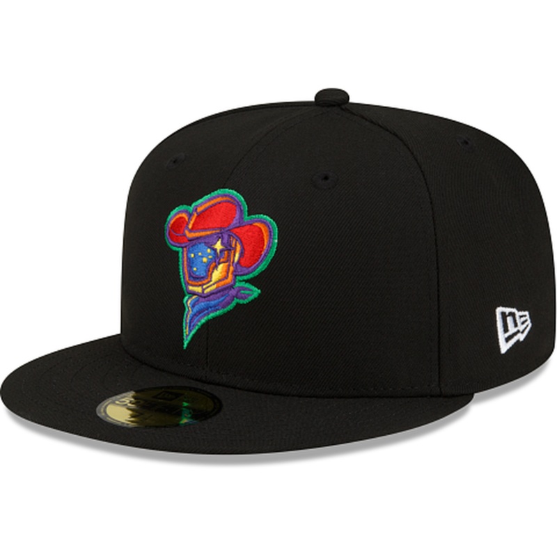 New Era  Sugarland Space Cowboys Pitch Black 2022 59FIFTY Fitted Hat