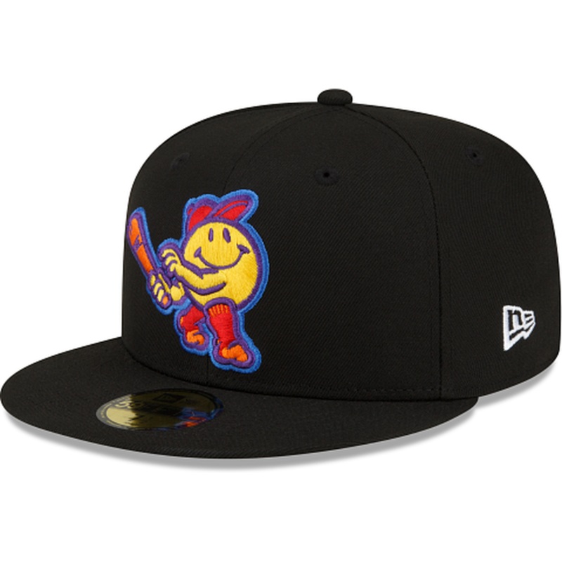 New Era  Worcester Red Sox Pitch Black 2022 59FIFTY Fitted Hat