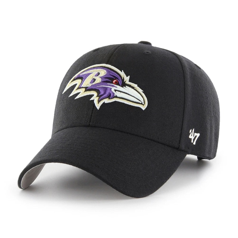 NFL Baltimore Ravens ’47 MVP Adjustable Hat – Black