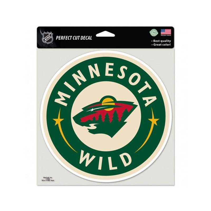 NHL Minnesota Wild Wincraft 8×8 Car Decal