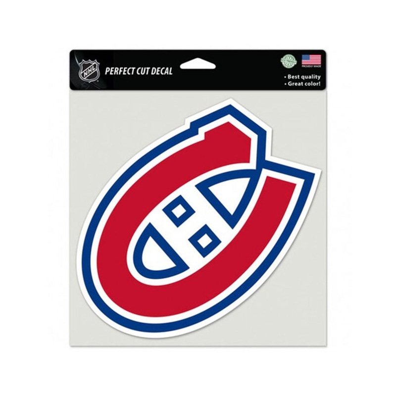 NHL Montreal Canadiens Wincraft 8×8 Car Decal