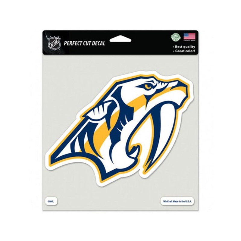 NHL Nashville Predators Wincraft 8×8 Car Decal