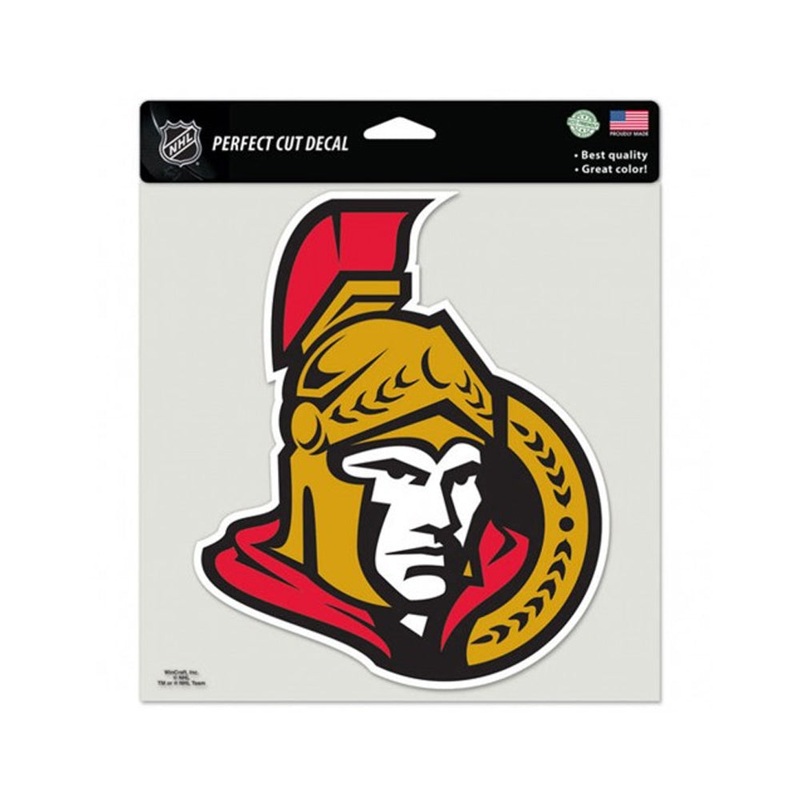 NHL Ottawa Senators Wincraft 8×8 Car Decal