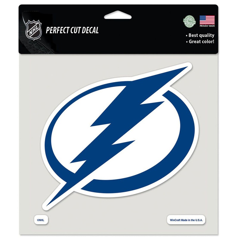 NHL Tampa Bay Lightning WinCraft 8″ x 8″ Logo Decal