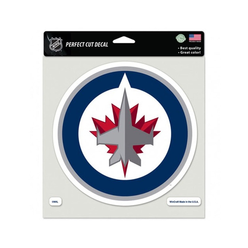 NHL Winnipeg Jets Wincraft 8×8 Car Decal
