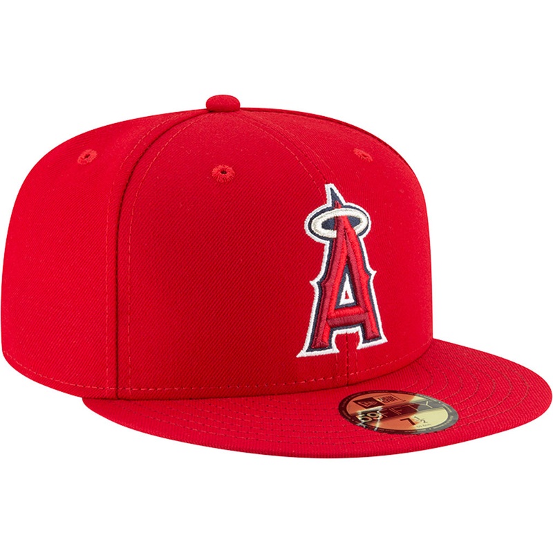 MLB Los Angeles Angels New Era Authentic Collection Home On-Field 59FIFTY Fitted Hat