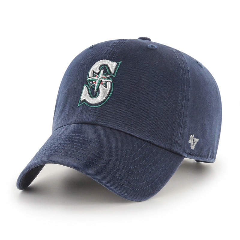 MLB Seattle Mariners ’47 Clean Up Adjustable Hat – Navy
