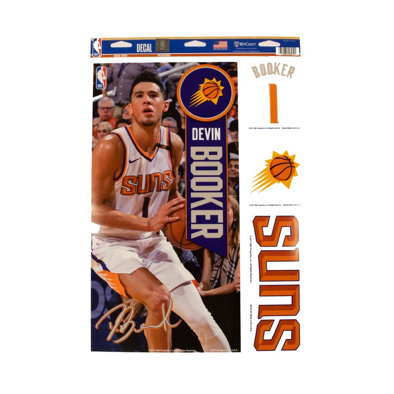NBA Phoenix Suns Devin Booker WinCraft 11×17 Decal