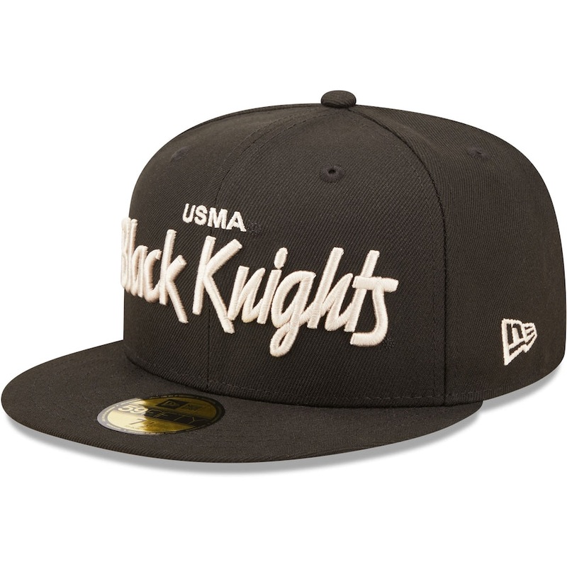 New Era Army Black Knights Black Griswold 59FIFTY Fitted Hat